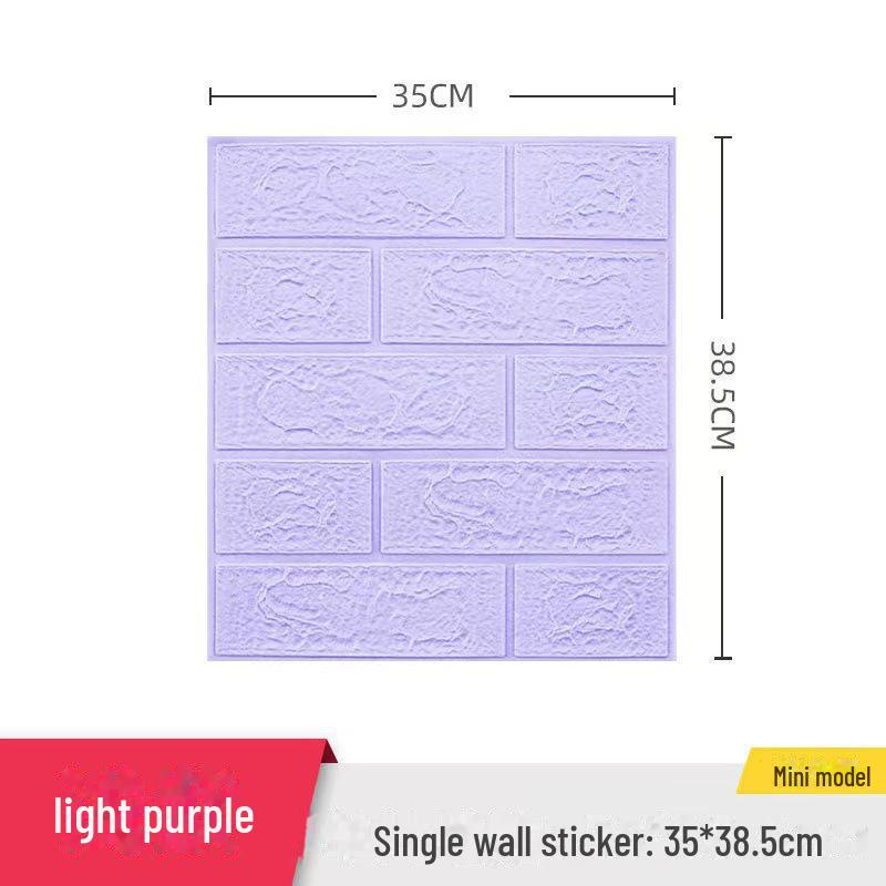 3D Waterproof Foam Wall Stickers for Ceiling and Background Decoration
