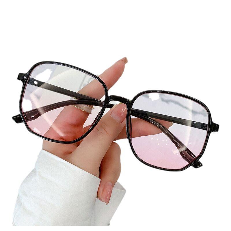 Trendy Douyin Blush Prescription Glasses for Women - Stylish Black Frame with High-Value Appeal