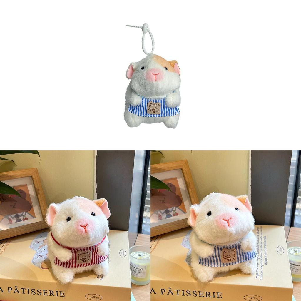 Plush Hamster Keychain With Short Plush Material For Kids And Adults