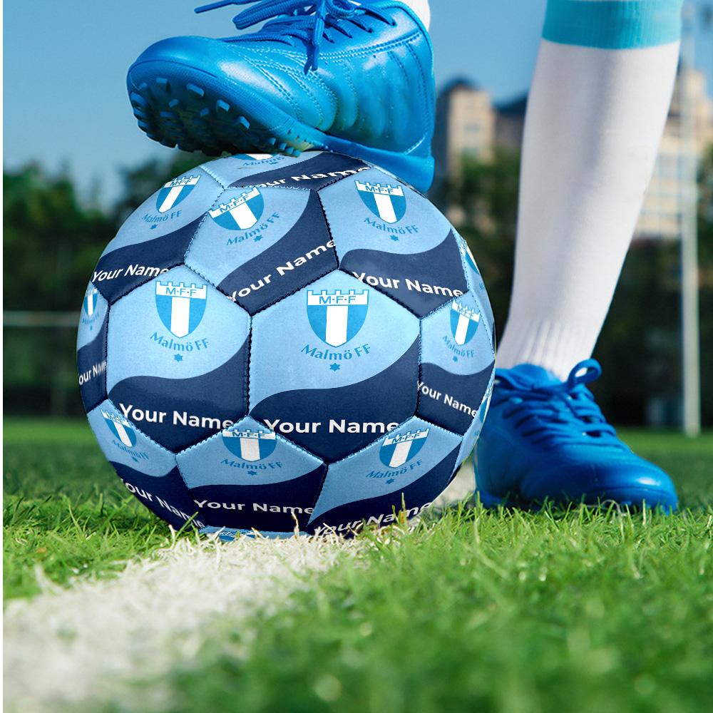 Malmö FF Fashion Size 5 Football Wearproof Non‑Slip Soccer Ball For Sports Training Entertainment Use