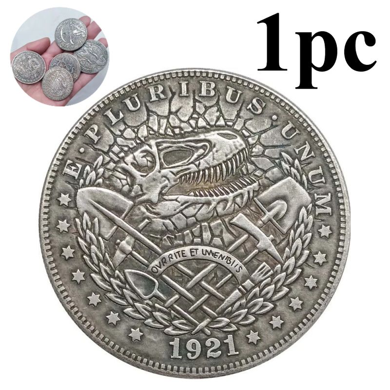 

1 шт. 1881 Монета-медаль в память о зарубежной торговле Wanderer Диаметр монеты 38 мм One Size