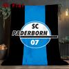 SC Paderborn 07 2D Flat Pattern Flannel Blanket High Quality All Seasons Warmth and Comfort Perfect for Christmas Gifts.