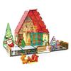 7.5Cm Colored Window Magnetic Piece Building Block Christmas Gift Diy Puzzle Three-Dimensional Puzzle Children'S Educational Toys