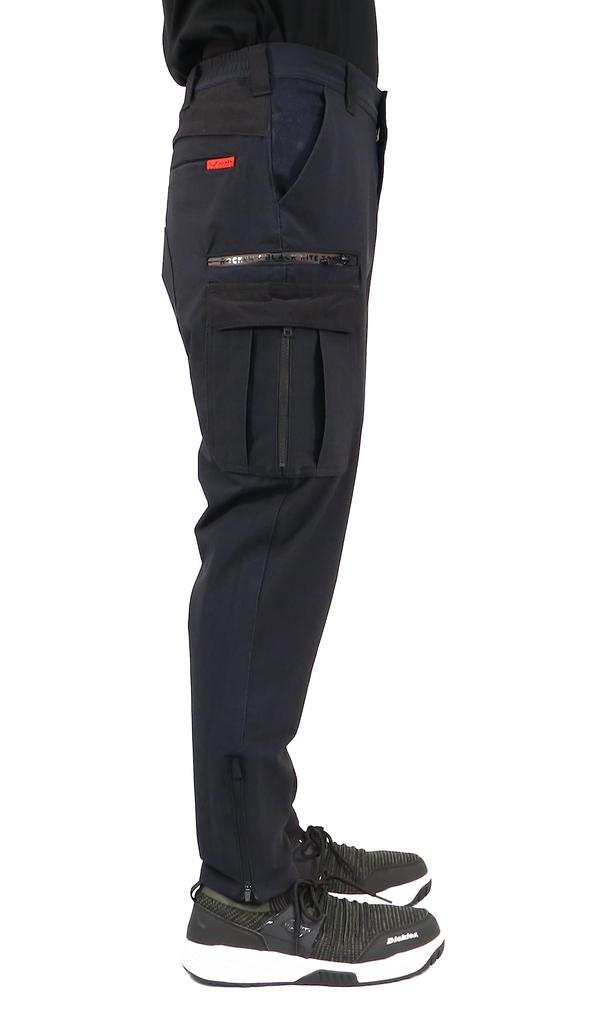 [CO-COS] RKN-6995 [ROCKEN BLACK KITE TOKYO] Jodhpur Cargo Pants, Black, Size S
