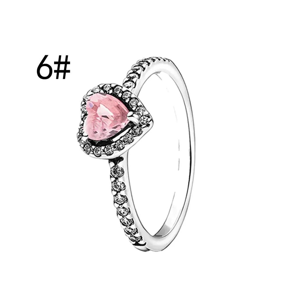 925 Silver Pink Bow Jewelry Set Ring Earrings Bracelet Necklace for Women Birthday Gift