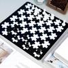 Chess Set with Checkers Board Silicone Resin Mold Full Size 3D Chess Epoxy Mold