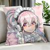 character Super Sonico Cushion Cover Cushion Cover Set Pcs x x x Pillowcase Decorative Sofa Home Decor