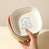 Japanese Style Cartoon Bone Dish Set