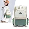Solid Letter Color Backpack Travel Waterproof Wearresistant Large Capacity