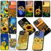 Yellow Sunflower Flower Phone Cover for OPPO A40 A60 A80 A38 A18 A17 A16 A78 A79 A54 A25 A57 4G 5G Casing Coque Case