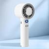 New Handheld Fan Rechargeable Personal Cooling Fan High Speed Adjustable Air Cooler with LED Display for Home Office Travel