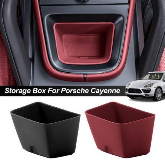 Car Center Console Organizer Storage Box Modification For Porsche Cayenne 2024