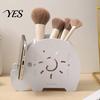 Clutter-free Desk Organizer Elephant Pencil Holder, Creative Phone Stand, Practical Storage Box, Wood-plastic Composite Desktop for Pens Makeup