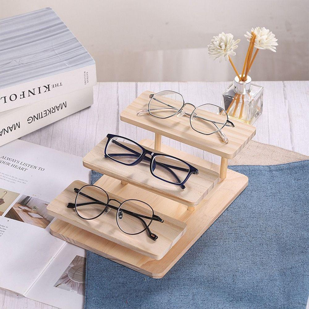 Vícevrstvý stojan na brýle Organizér na brýle Stojan na brýle Držák Pouzdro na vystavení slunečních brýlí