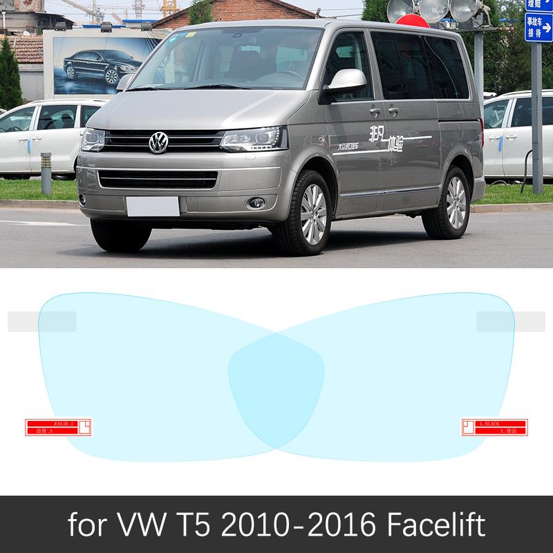 For Volkswagen VW T5 T6 (2010-) Rearview Mirror Film HD Anti-Fog Anti-Scratch Rainproof  Auto Mirror Sticker Car