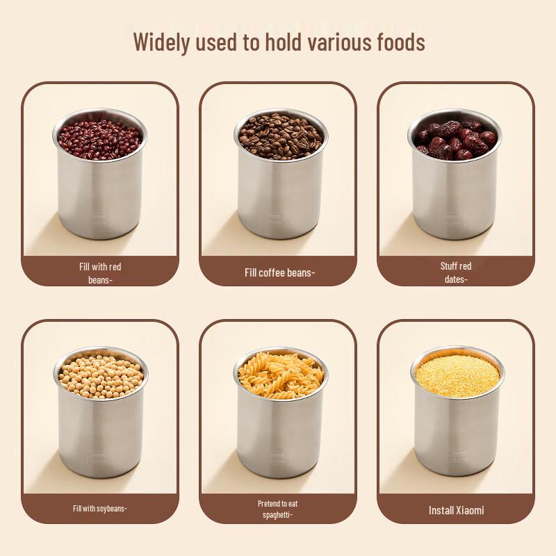 Huihuang 316 Edelstahl Lebensmittelbehälter Set