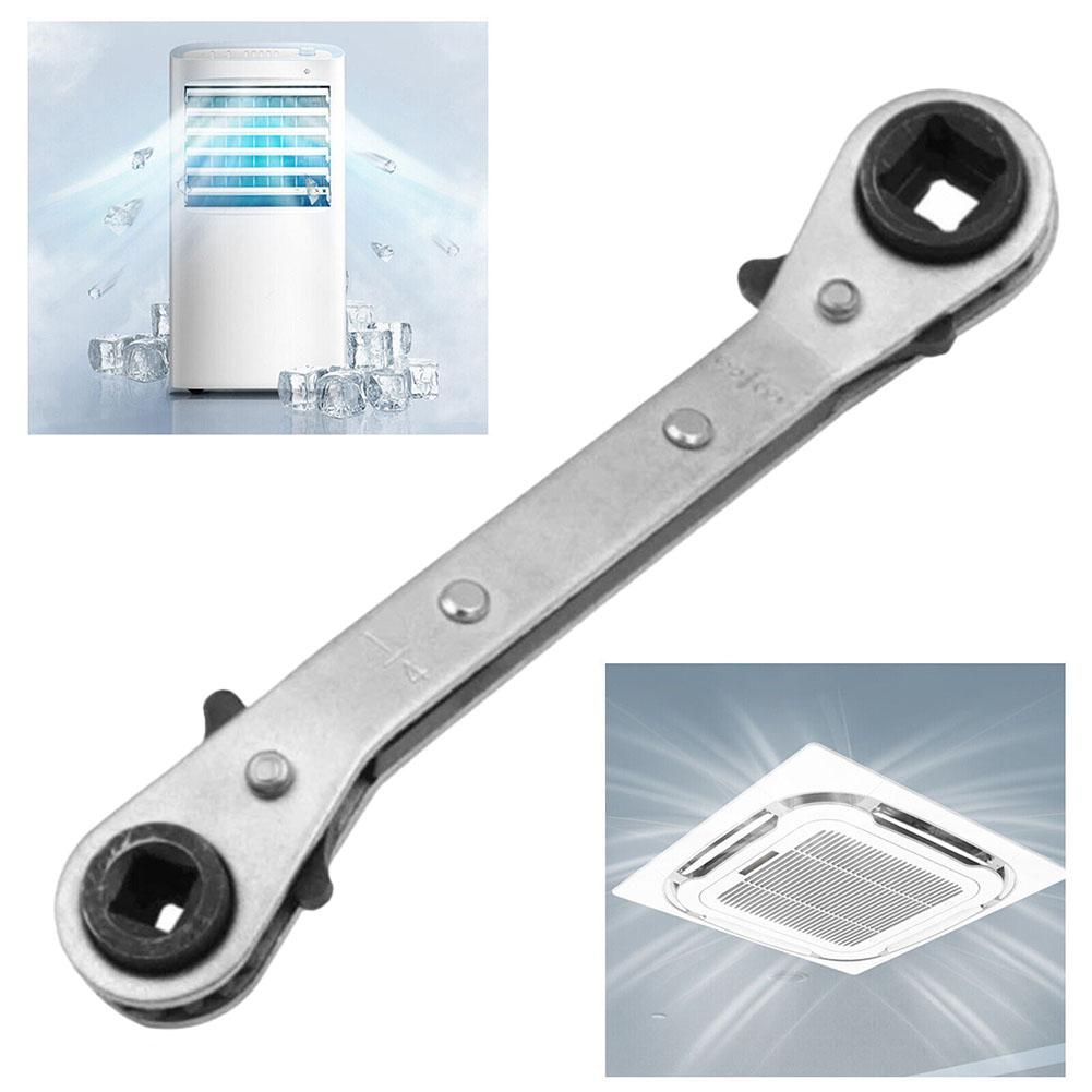 Ratchet Wrench 3 16 3 8 5 16 Refrigeration Equipment Spanner Square Ratchet Wrench Maintenance Wrench Ratchet Wrench