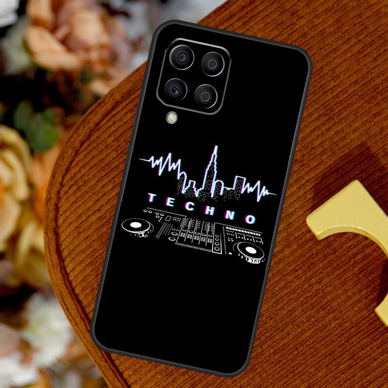 Love Techno Music Quotes For Samsung Galaxy M32 M52 M12 M55 M15 M13 M23 M33 M53 M20 M21 M51 M34 M54 M30s M31s Case