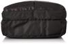 Y'saccs Nylon and Leather Combination Horizontal Shoulder Bag, Size 2060444, Size 10 (Black)