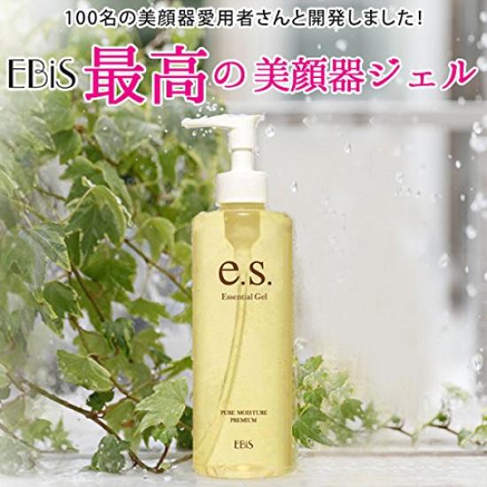 EBiS Essential Gel [310g] Facial Massager Gel, Alcohol-Free, Made in Japan, Unisex, Moisturizing Gel