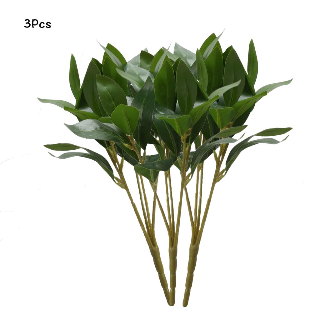 Eucalyptus Leaves Artificial Eucalyptus Branches Artificial Greenery Stems Decoration Home Indoor DIY Floral Arrangement Wedding