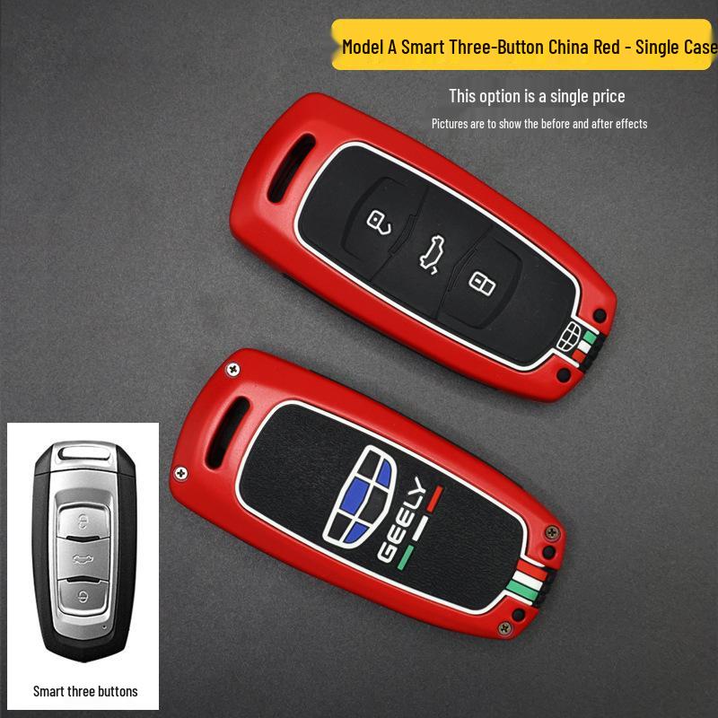 Geely Car Key Case for Emgrand GS, Boyue, New Million, GL, Borui, Vision S1, X3/6 Models