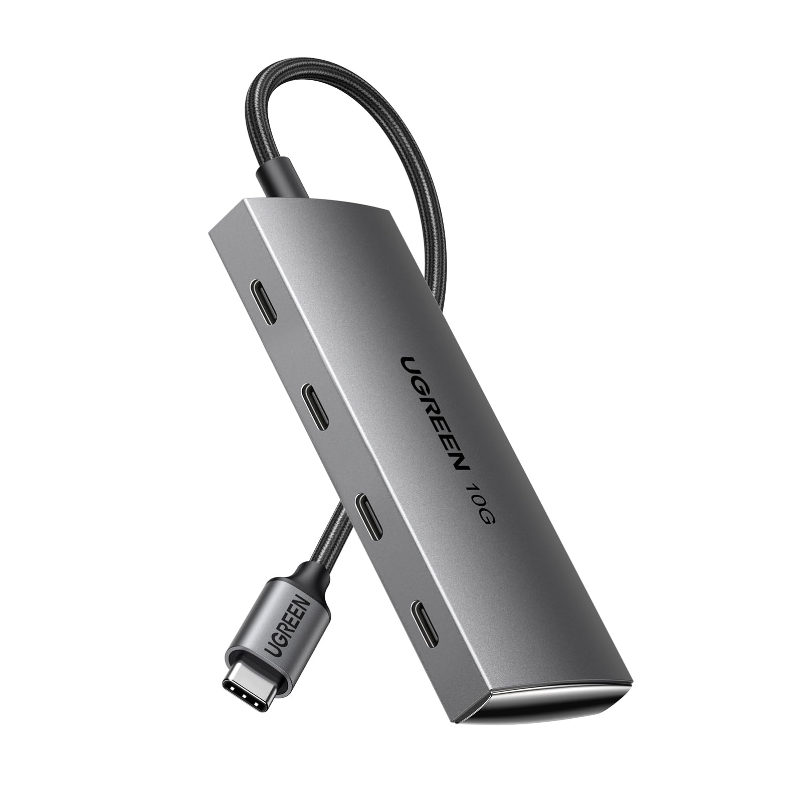 

UGREEN 10 Гбит/с Конвертер данных Расширение Совместимо с MacBook iPad Galaxy и другими USB-C концентратор, 4-в-1 USB-C 3.2 порты, Высокоскоростная передача, Адаптер,