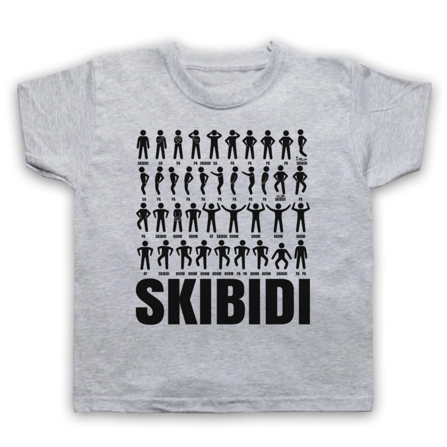 LITTLE BIG SKIBIDI DANCE ROUTINE CHALLENGE UNOFFICIAL KIDS CHILDS T-shirt 130
