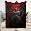 Gothic Style Blanket Soft Warm Cozy Suitable for Seaside Chair Office Four Seasons Universal Stylish Decor Suitable for Gifting Relatives and Friends