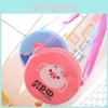 Cute Round Puffpig Creative Plush Purse Girl Backpack Decorative Gift Pendant