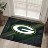 Tappeto in Velluto Cristallo Design Green Bay Packers Accogliente Non?Tappeto Stampato Antiscivolo per Camera da Letto Soggiorno Ingresso