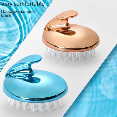 Crystal Clear Silicone Shampoo & Massage Brush