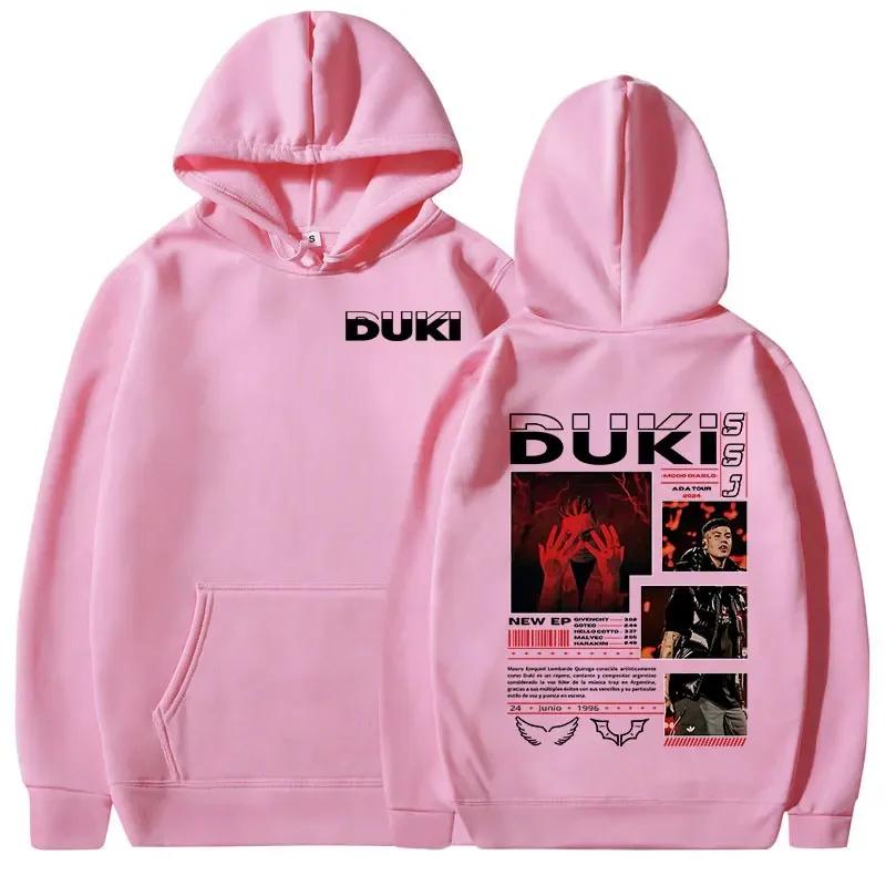 Duki Hip-hop Singer Rock Rap Classic Men Plus-size Sports Hoodie Street Harajuku Fashion Autumn Winter Long-sleeve Sweatshirt