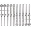 10Pcs Stainless Steel Threaded Tensioner Stud Ends for 1/8'' Cable Railing System  High Quality