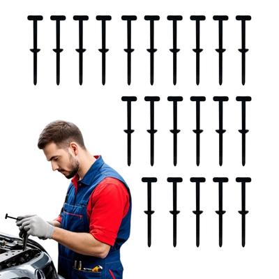 20/50pcs Cable Tie Buckle Multifunctional Self-Locking Nylon Zip Ties Holder For Auto Repairing Quick Fix and Hole Fasten