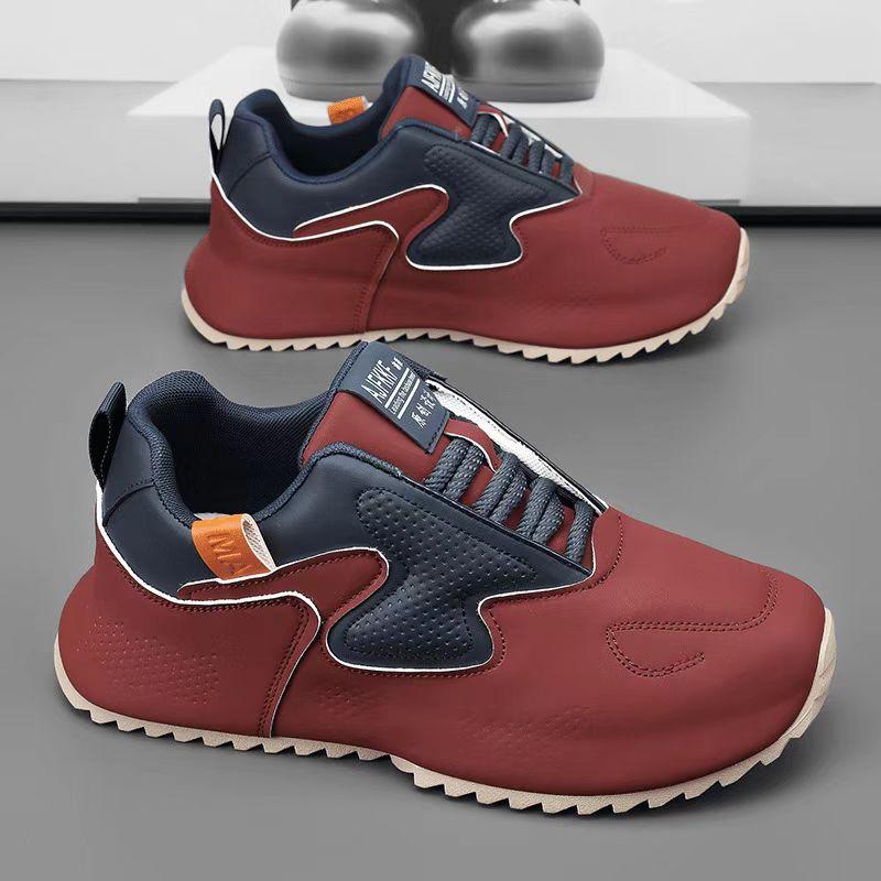 Green Men's Shoes Sneakers Outdoor Casual Shoes Breathable Mesh Shoes Students Walking Flats Low Top Zapatos De Hombre