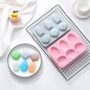 6Cavity Madeleine Silicone Mold Chocolate Mold Mousses Cake  Bakings Tool