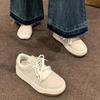 Platform White Shoes Women's 2025 Spring New Versatile Height Increase Casual Sports Shoes Fashion Muffin Popular Board Shoes