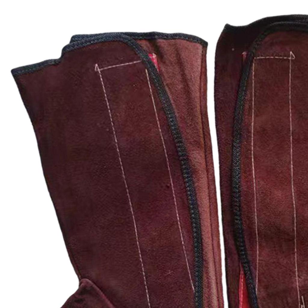 Svetsfotsstänk Stövelskydd Ben Fötter Skydd Flamsäker Antignista Hållbar 13,3 tum