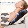 Electric Cervical Orthopedic Pillow Shiatsu Head Cervical Ttraction Body Back Waist Massager Car With Heating Vibrating Massage
