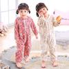 Kids Onesie Boys Girls Long Sleeve Flannel Pajamas Children Winter Cartoon Pyjama Baby Sleepwear Sleeping Bag