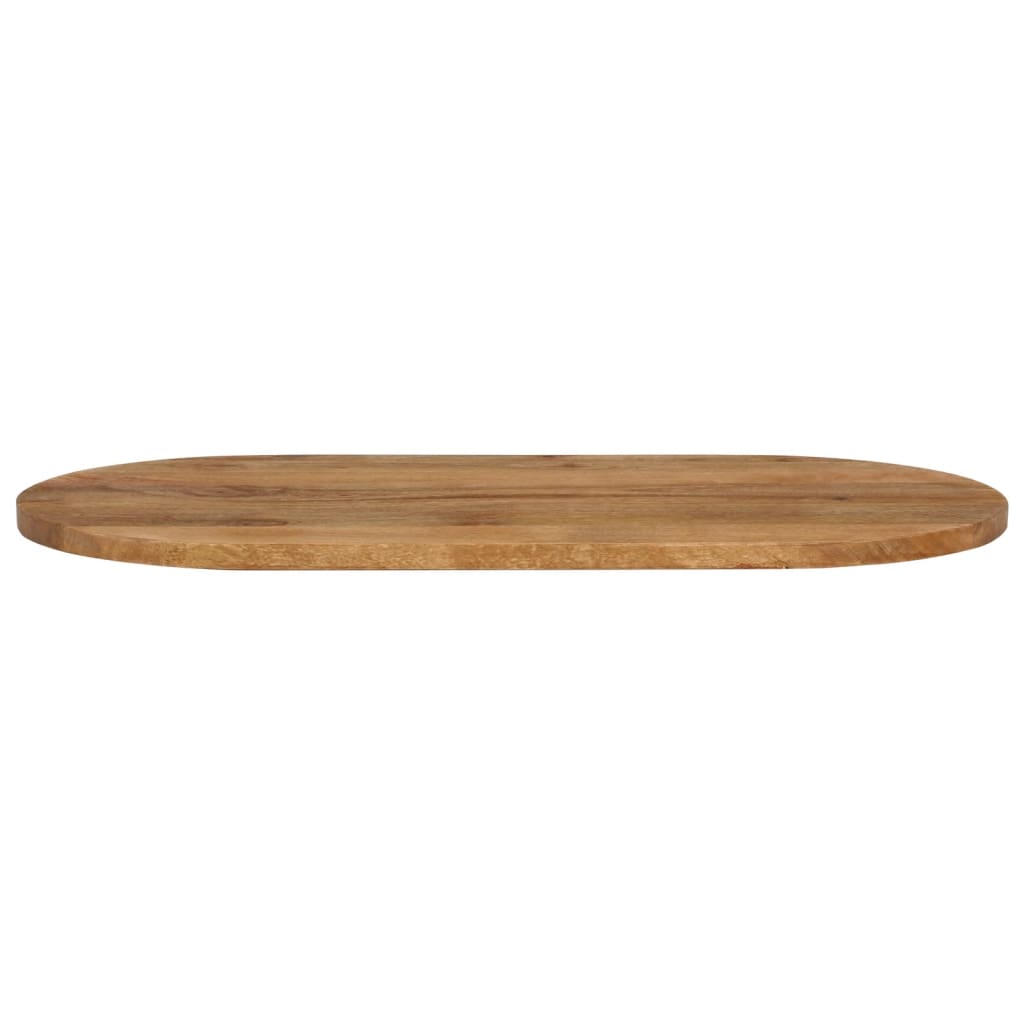 Vidaxl Blat Stołu, 100X40X3,8 Cm, Owalny, Lite Drewno Mango