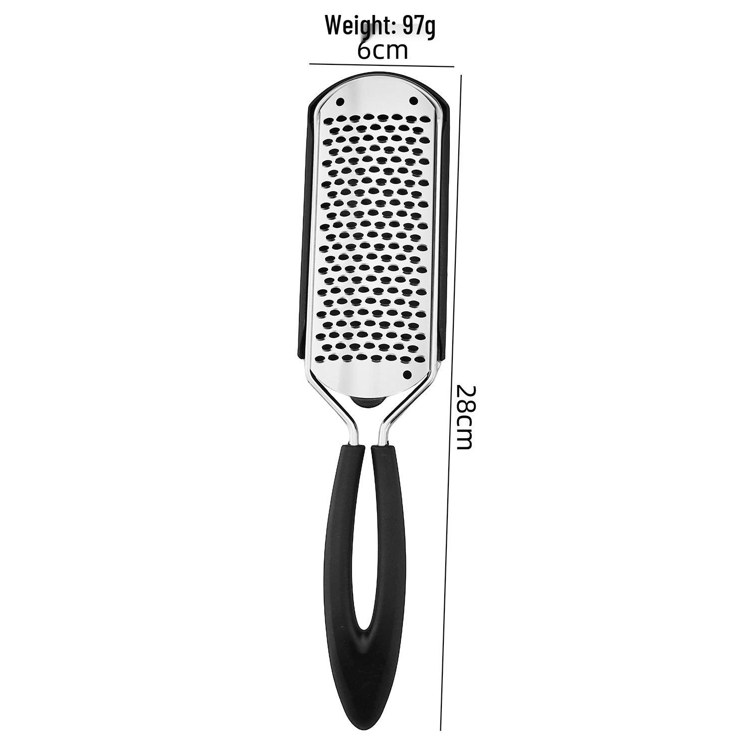 Dual-Sided Foot File & Callus Remover - Exfoliating Scrubber Stone for Smooth Feet, Pedicure Tool