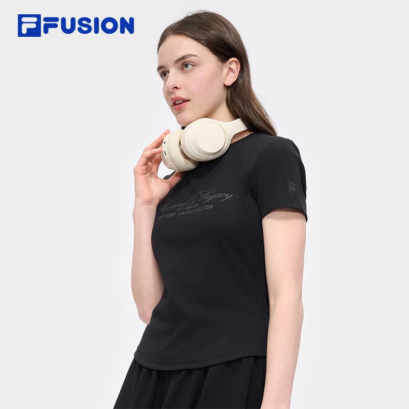 FILA FUSION Women's Short Sleeve Knit T-Shirt