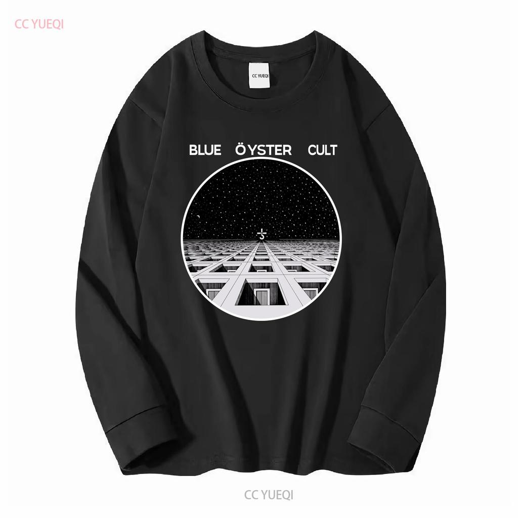 Blue Oyster CulT T Shirt Black S 5XL VN3404 vintage Washed Unisex designer clothes Casual Top For Everyday Wear Stylish fashion
