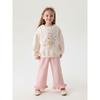 Mark Jenny Sweet Lace Girls' Soft Wide-Leg Pants Baby Pants Casual Pants Spring New Style 560076