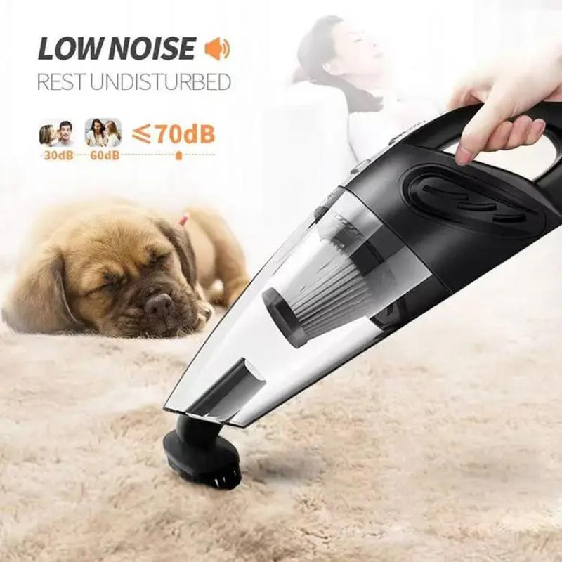 New Handheld Vacuum Cleaner Multi-Function Integrated Machine Home Car Portable Wireless High Suction Essential for Driving