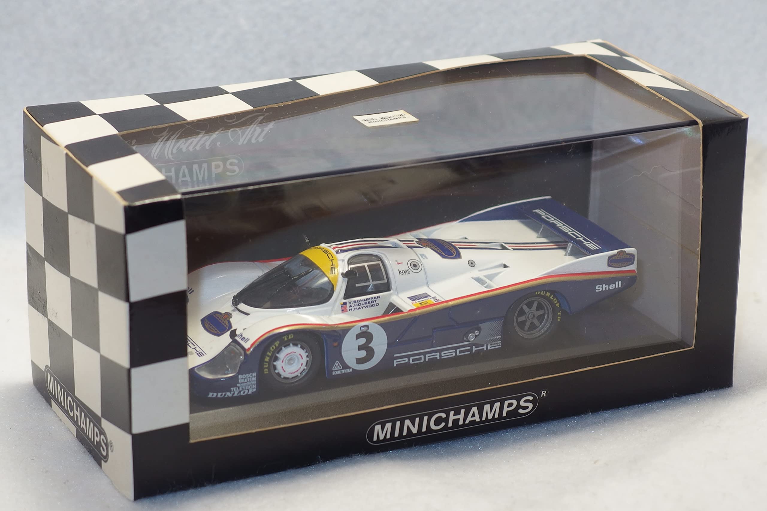 

MINICHAMPS 430836503 Porsche 956 L 1-е место Ле-Ман 1983 24 часа Ле-Мана 4012138018235 PMA 1/43 #3