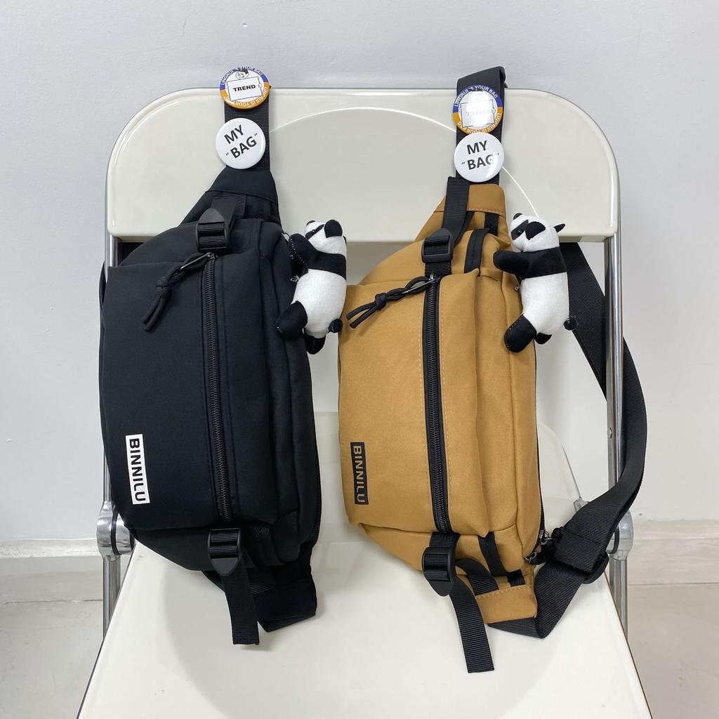 Herren Umhängetasche Vielseitige Studenten Schultertasche Lässige Herren Schultertasche Herren Brusttasche