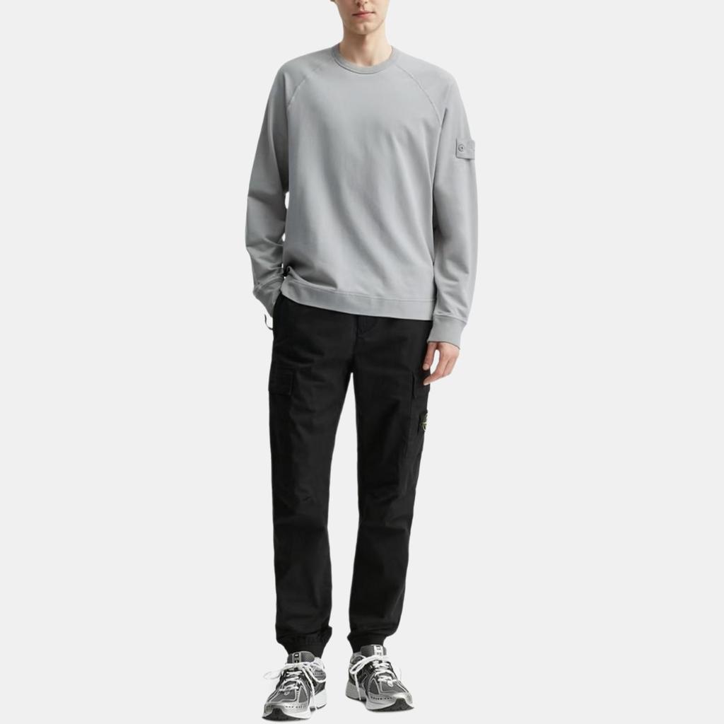 STONE ISLAND Ghost Logo Patch Crewneck Sweatshirt K1S156100011S00F3-V0064